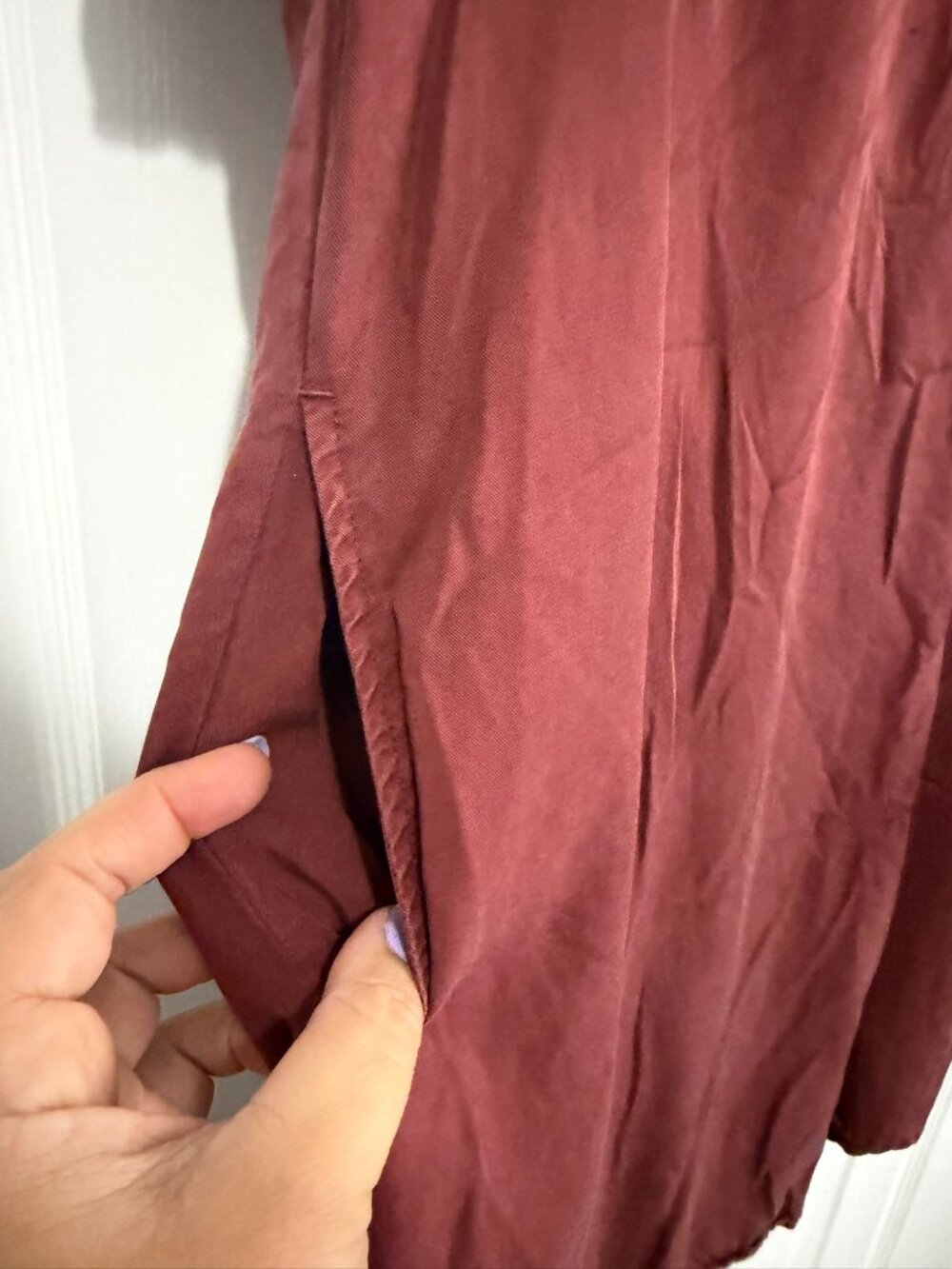 Casual Short-sleeve Utility Shirt Dress Size XL - Picture 7 of 7